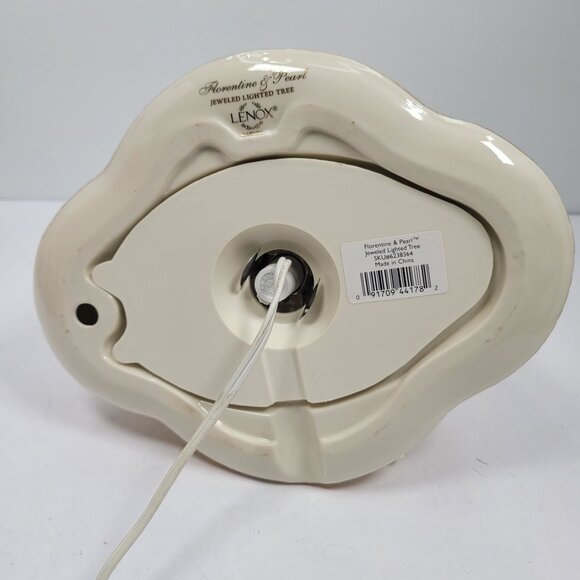 Lenox Florentine and Pearl Jeweled Lighted Tree Christmas Musical TESTED-WORKS - Picture 6 of 7